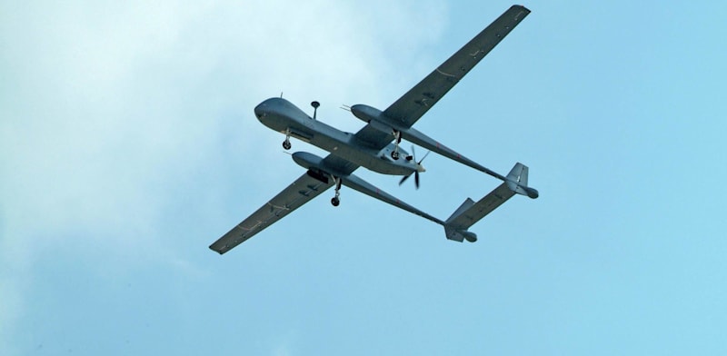 "מל''ט הרון של התעשייה האווירית / צילום: יח''צ"