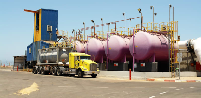 "מתקן התפלה באשקלון / צילום: יח''צ"