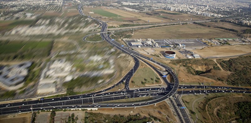 "מחלף גלילות / צילום: אלבטרוס"