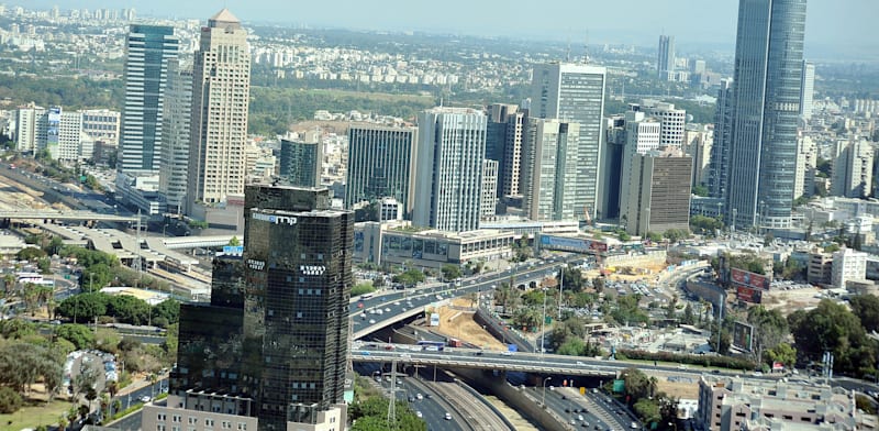 מתחם הבורסה ברמת גן / צילום: תמר מצפי