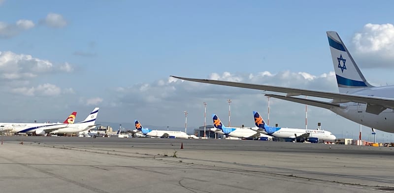 "מטוסים בנתב''ג / צילום: תמונה פרטית"