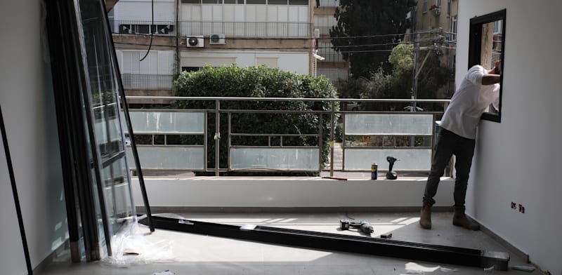 "דירה בשיפוצים / צילום: כדיה לוי"