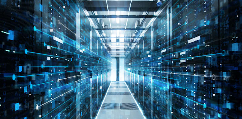 Cloud server farm  credit: Shutterstock Gorodenkoff