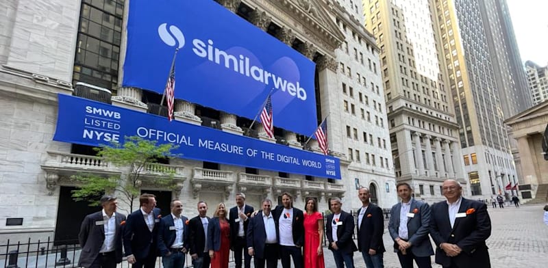 "הנפקת סימילרווב, מאי 2021 / צילום: NYSE"