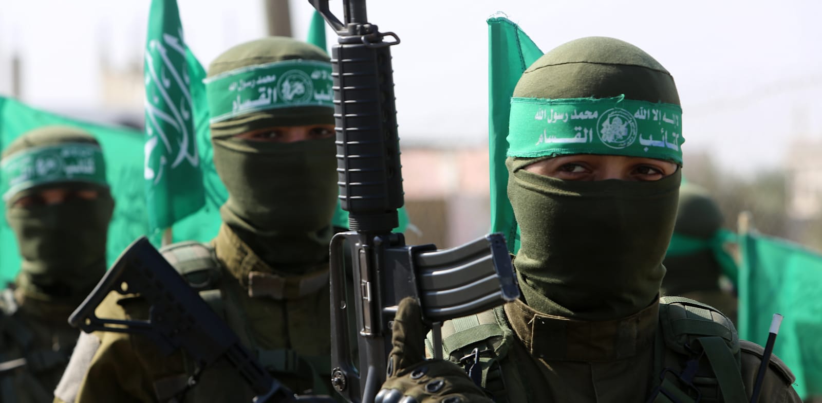 Hamas operatives credit: Shutterstock