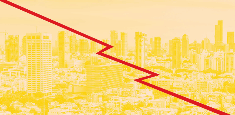 / צילום: המשכורות הדרושות לדירה יורד / אילוסטרציה: טלי בוגדנובסקי"