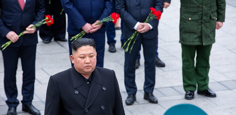 "מנהיג צפון קוריאה, קים ג'ונג און / צילום: Shutterstock, Alexander Khitrov"