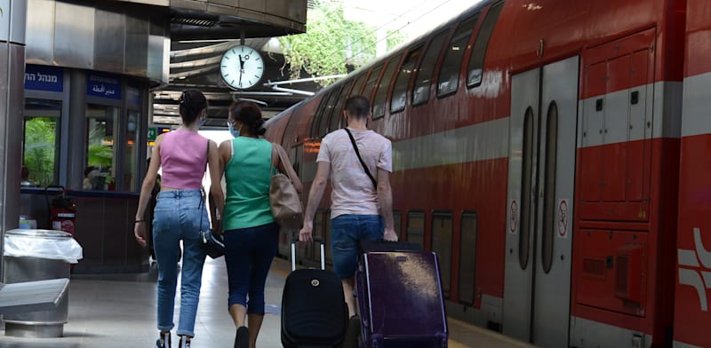/ צילום: הרכבת בנתב''ג"