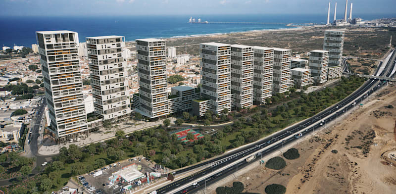 תוכנית הותמ''ל בגבעת אולגה / צילום: משרד ערן מבל ארכיטקטורה ובינוי ערים