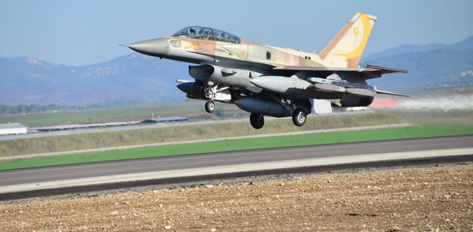 "מטוס קרב עם מערכת SPICE של רפאל / צילום: רפאל"