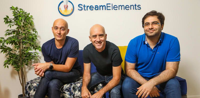 "מייסדי סטרים אלמנטס, אור פרי, גיל הירש וראם שרמן / צילום: שלומי יוסף"