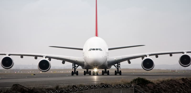 "מטוס איירבוס A380 / צילום: Shutterstock, G Tipene"