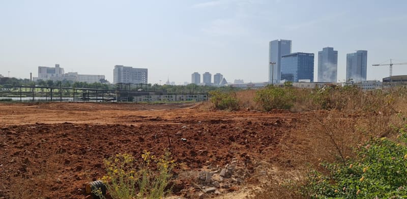 "הקרקע באזור התעשייה קריית אריה / צילום: יח''צ"