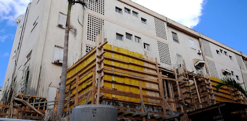 "בניית ממ''ד. מעלה את ערך הדירה? תלוי את מי שואלים ומתי / צילום: תמר מצפי"