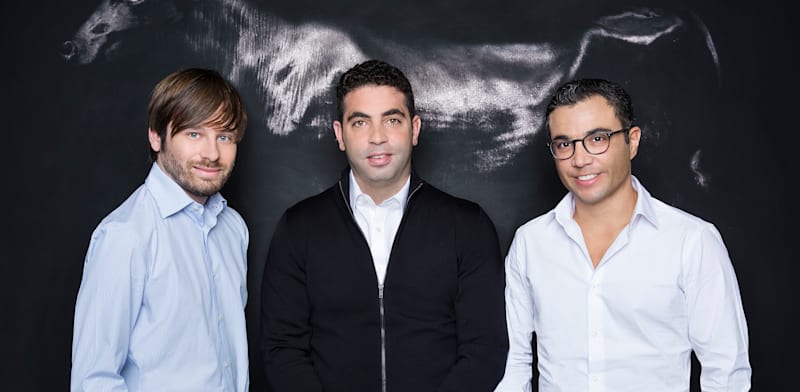 "מייסדי פאגאיה - מימין: אביטל פרדו, יהב יולזרי, גל קרובינר / צילום: ענבל מרמרי"