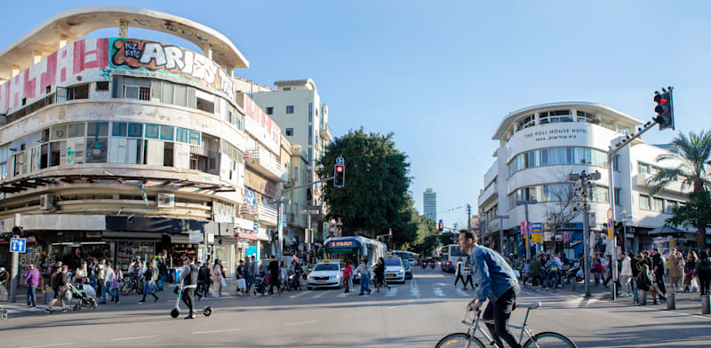 "רחוב אלנבי, תל אביב / צילום: כדיה לוי"