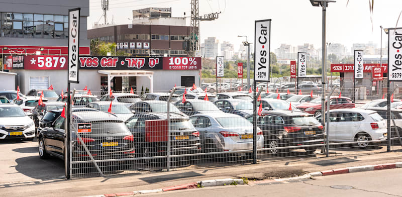 "מגרש רכבים לקנייה / צילום: יוסי כהן"