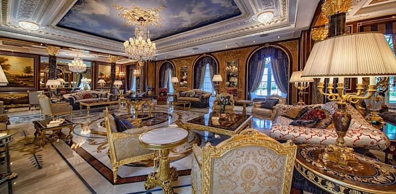 Interior of Valery Kogan's Caesarea mansion credit: Shotheby's international Realty A