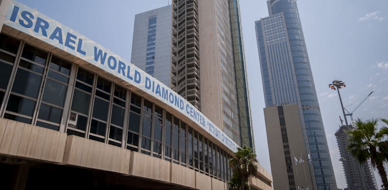 "מתחם הבורסה ליהלומים ברמת גן / צילום: Shutterstock, Roman Yanushevsky"