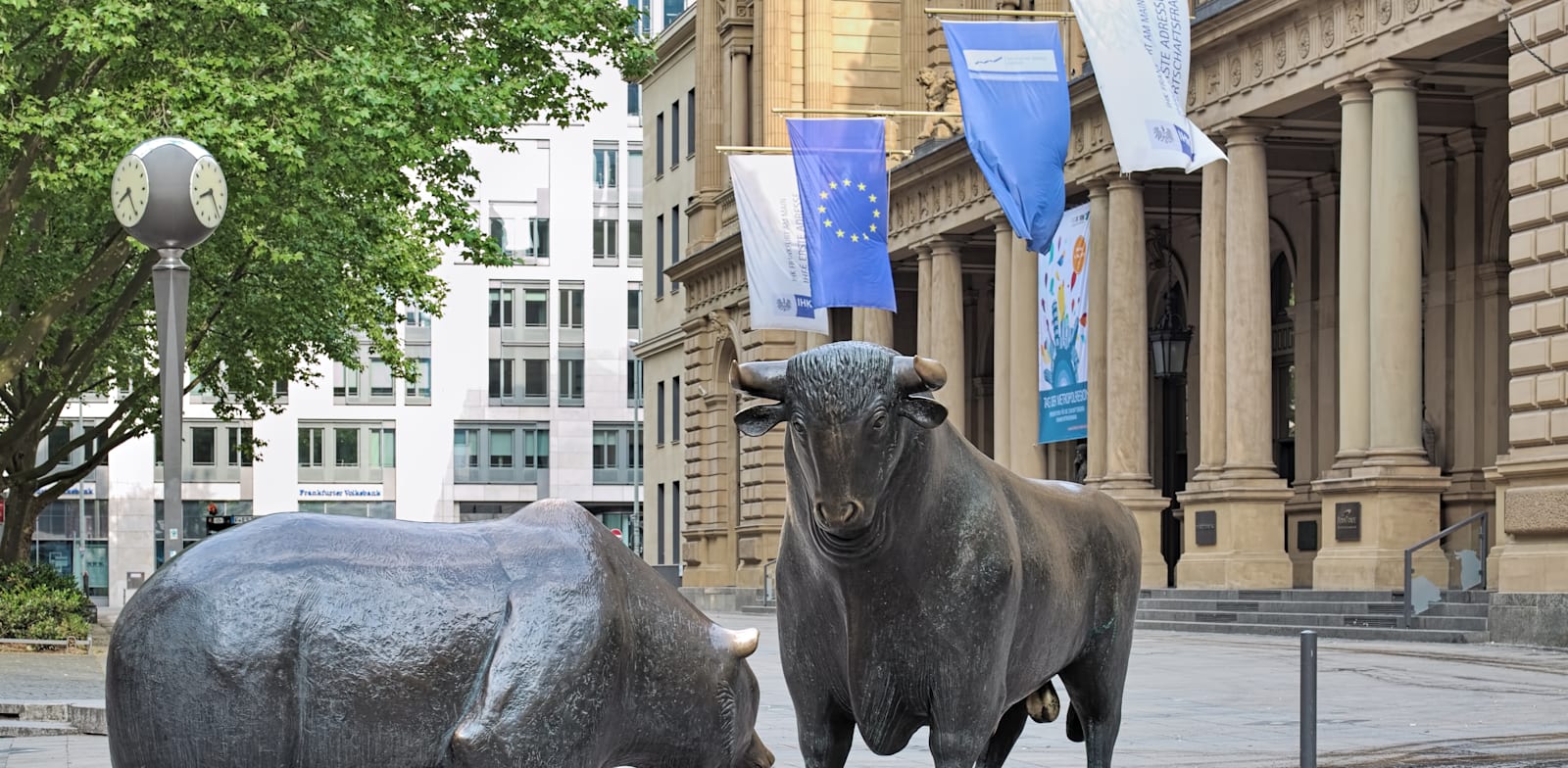 "הבורסה בפרנקפורט, גרמניה / צילום: Shutterstock"