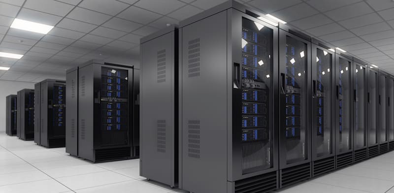 Server farm  credit: Shutterstock