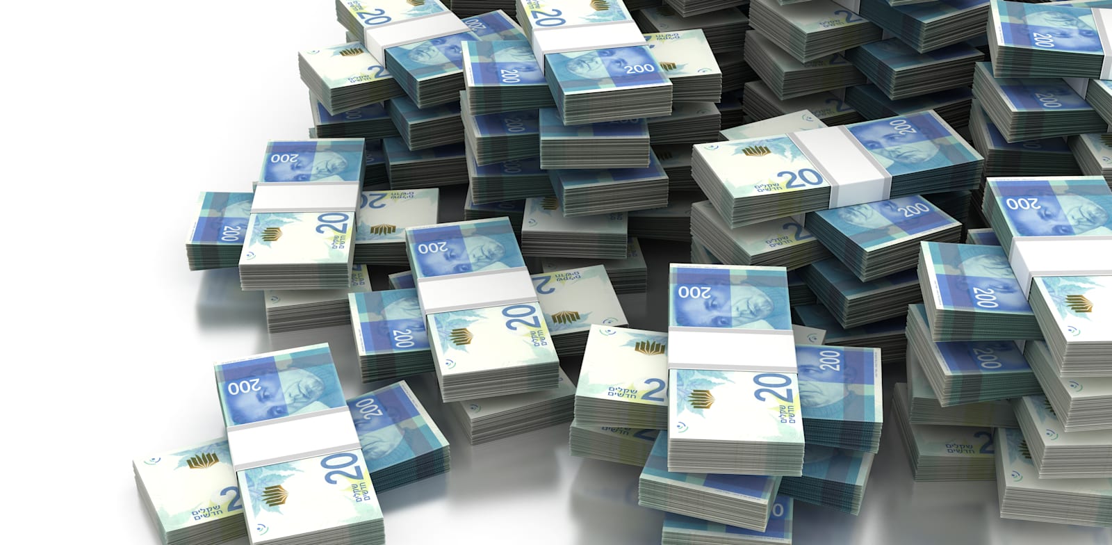 "שטרות של 200 שקל / צילום: Shutterstock, Ufuk ZIVANA"