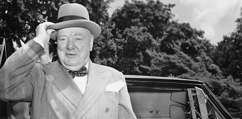 "ווינסטון צ'רצ'יל / צילום: Associated Press, Charles Gorry"