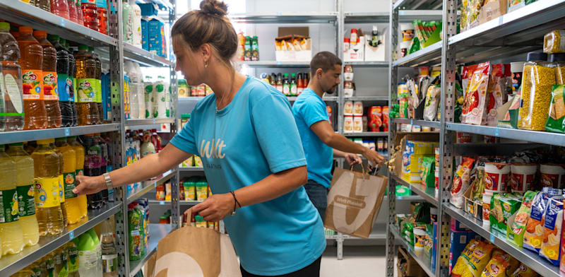 "וולט מרקט, נווה צדק / צילום: שי עזרי, Wolt ישראל"