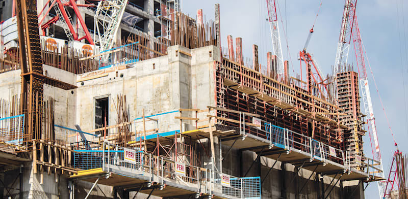 "בנייה במרכז הארץ. העובדים הזרים עוד רחוקים מלהגיע / צילום: Shutterstock"