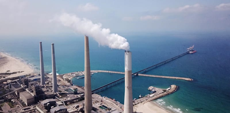 תחנת הכוח בחדרה / צילום: Shutterstock