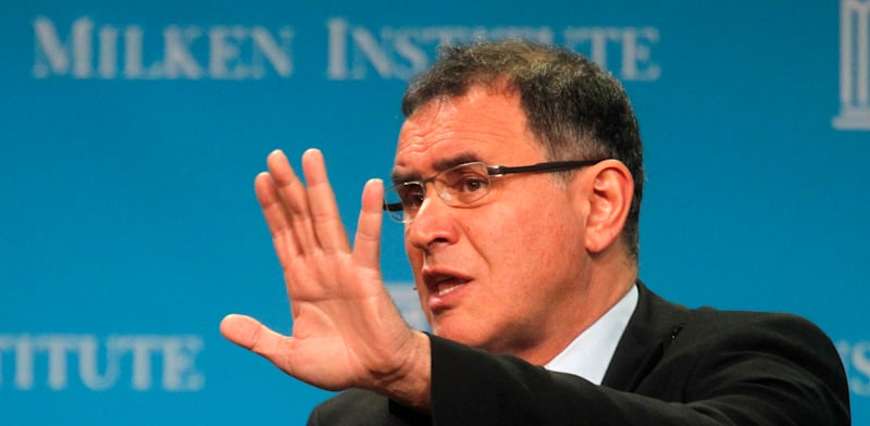 "פרופ' נוריאל רוביני / צילום: Reuters, Fred Prouser"