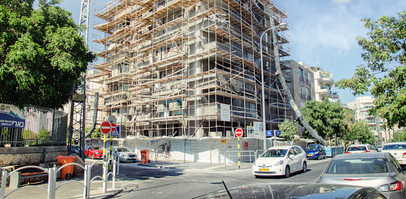 Israel construction site credit: Shutterstock