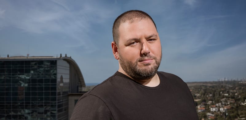 "שלו חוליו,מייסד חברת הסייבר DREAM / צילום: פיני סילוק"