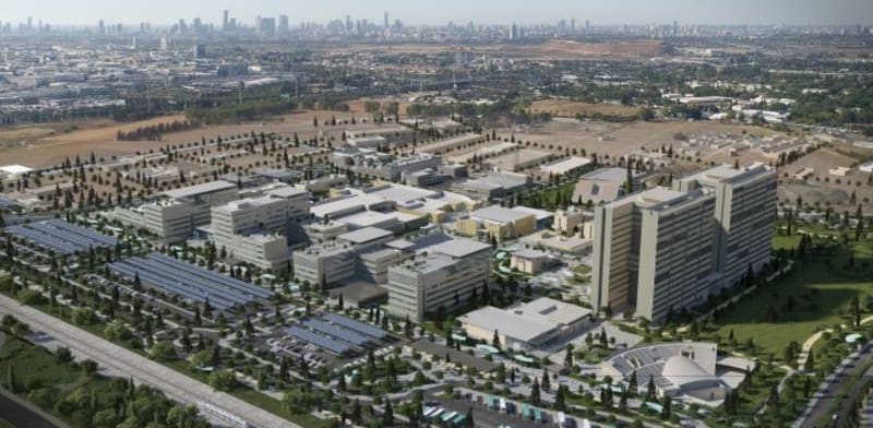 בסיס אופק רחב שאליו יעברו חלק מהבסיסים המתפנים / הדמיה: סטודיו 84