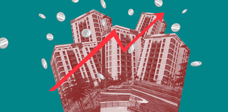 / צילום: העסקאות בירידה, אבל מחירי הדיור עולים / עיבוד: טלי בוגדנובסקי"