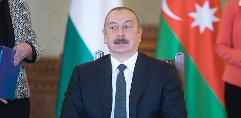 Crédito del presidente Ilham Aliyev de Azerbaiyán: Shutterstock