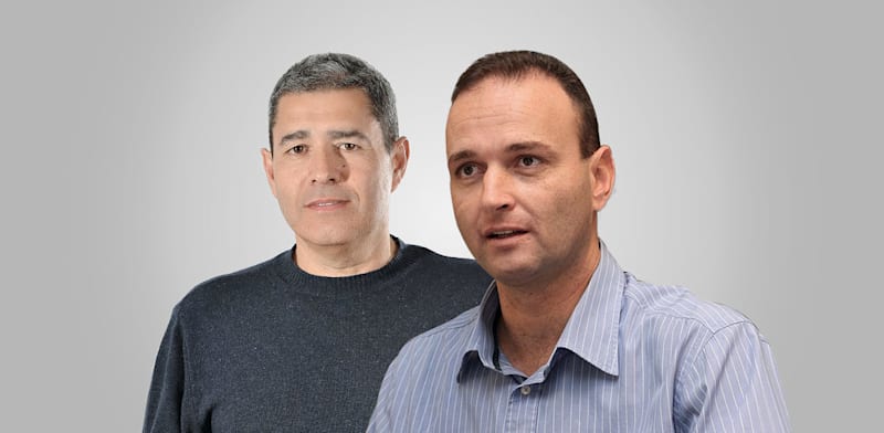 "גיא ברנשטיין, מנכ''ל מג'יק ופורמולה; ומוטי גוטמן, מנכ''ל מטריקס / צילום: יח''צ, עידן גרוסמן"