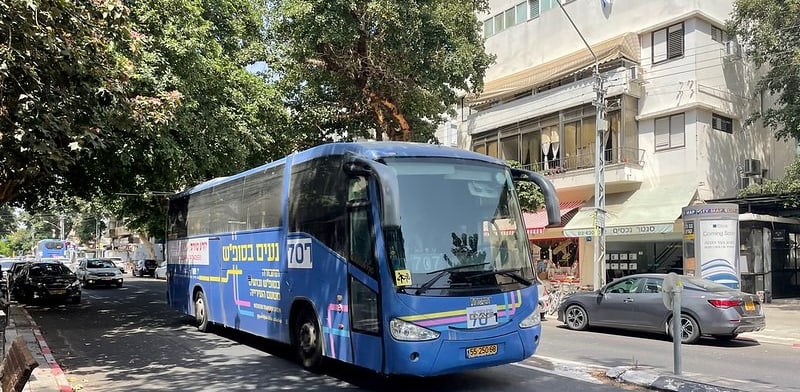 נעים בסופ''ש, תחבורה ציבורית בסופי שבוע בגוש דן / צילום: באדיבות עיריית תל אביב - יפו