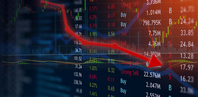 "ירידות בבורסה / צילום: אילוסטרציה: shutterstock"