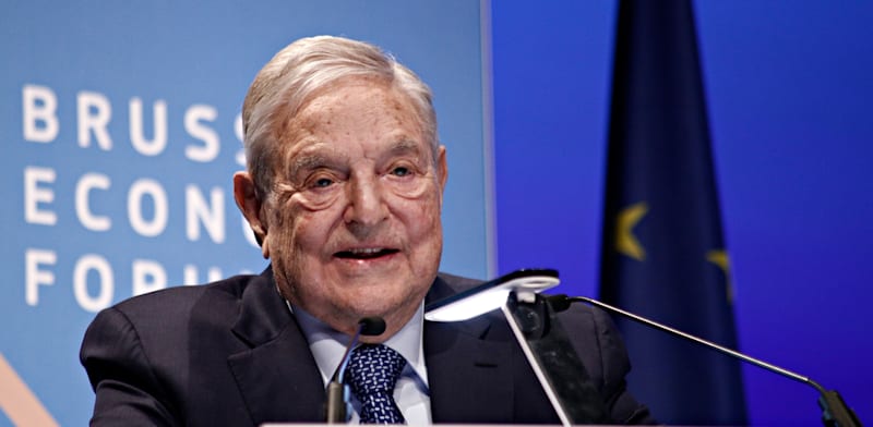 "ג'ורג' סורוס / צילום: Shutterstock, Alexandros Michailidis"