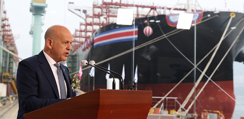 "אלי גליקמן, נשיא ומנכ''ל צים / צילום: סיוון פרג'"