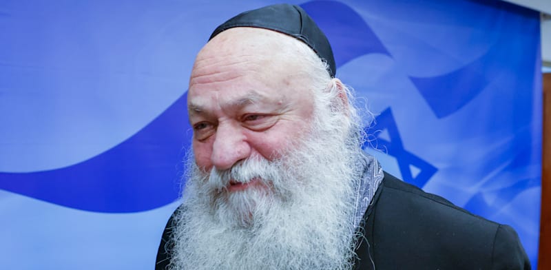 "שר הבינוי והשיכון, יצחק גולדקנופף / צילום: מארק ישראל סלם - הג'רוזלם פוסט"