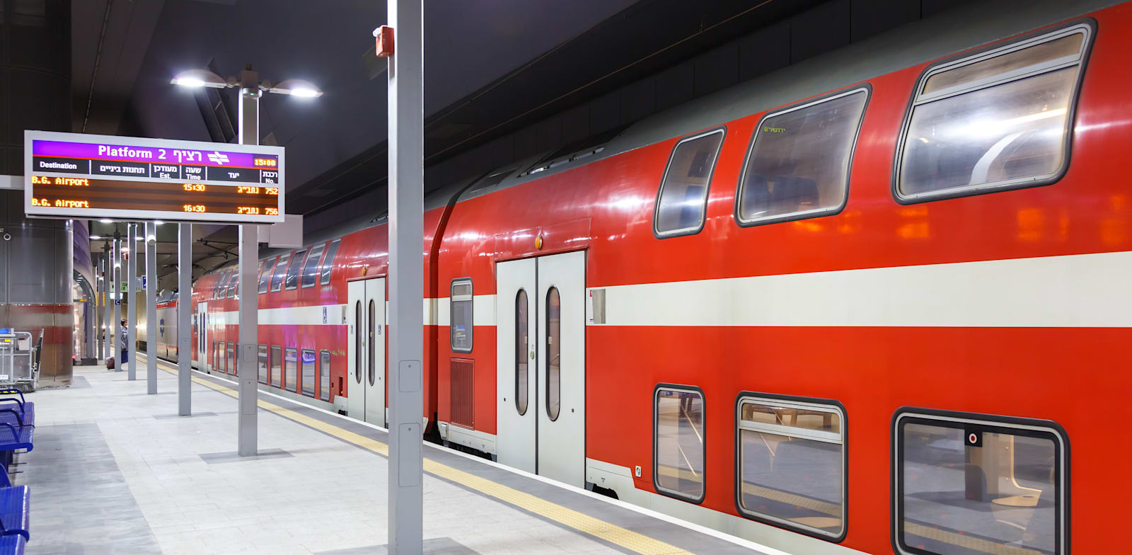 "רכבת ישראל / צילום: Shutterstock, Markus Mainka"