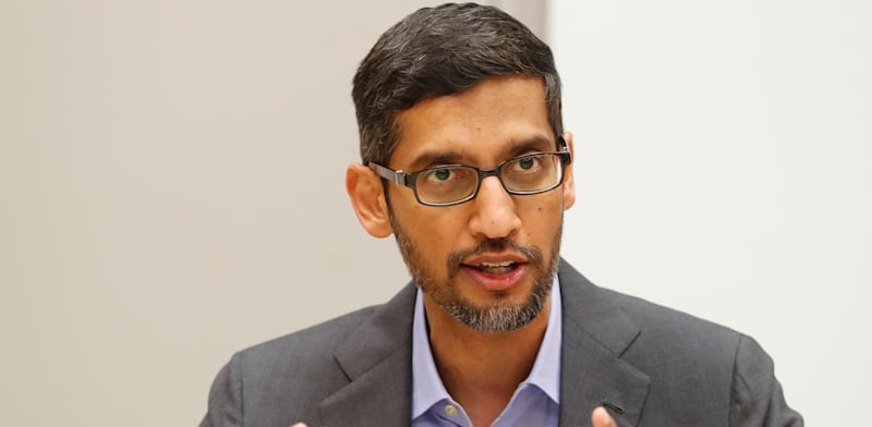 "סונדר פיצ'אי, מנכ''ל גוגל / צילום: Associated Press, LM Otero"