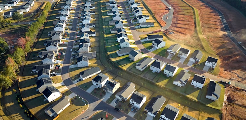 "בתי מגורים בקרוליינה, ארה''ב / צילום: Shutterstock"