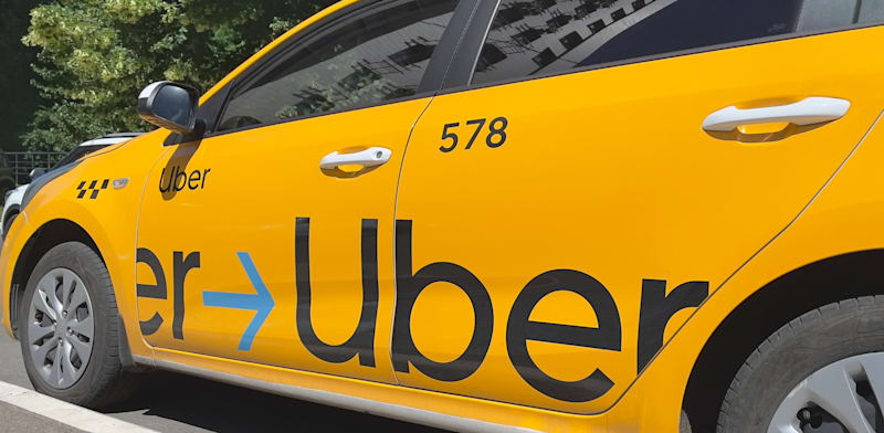 "מונית של חברת Uber / צילום: Shutterstock"