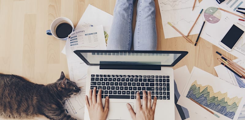 "עבודה מהבית / צילום: Shutterstock, Creative Lab"