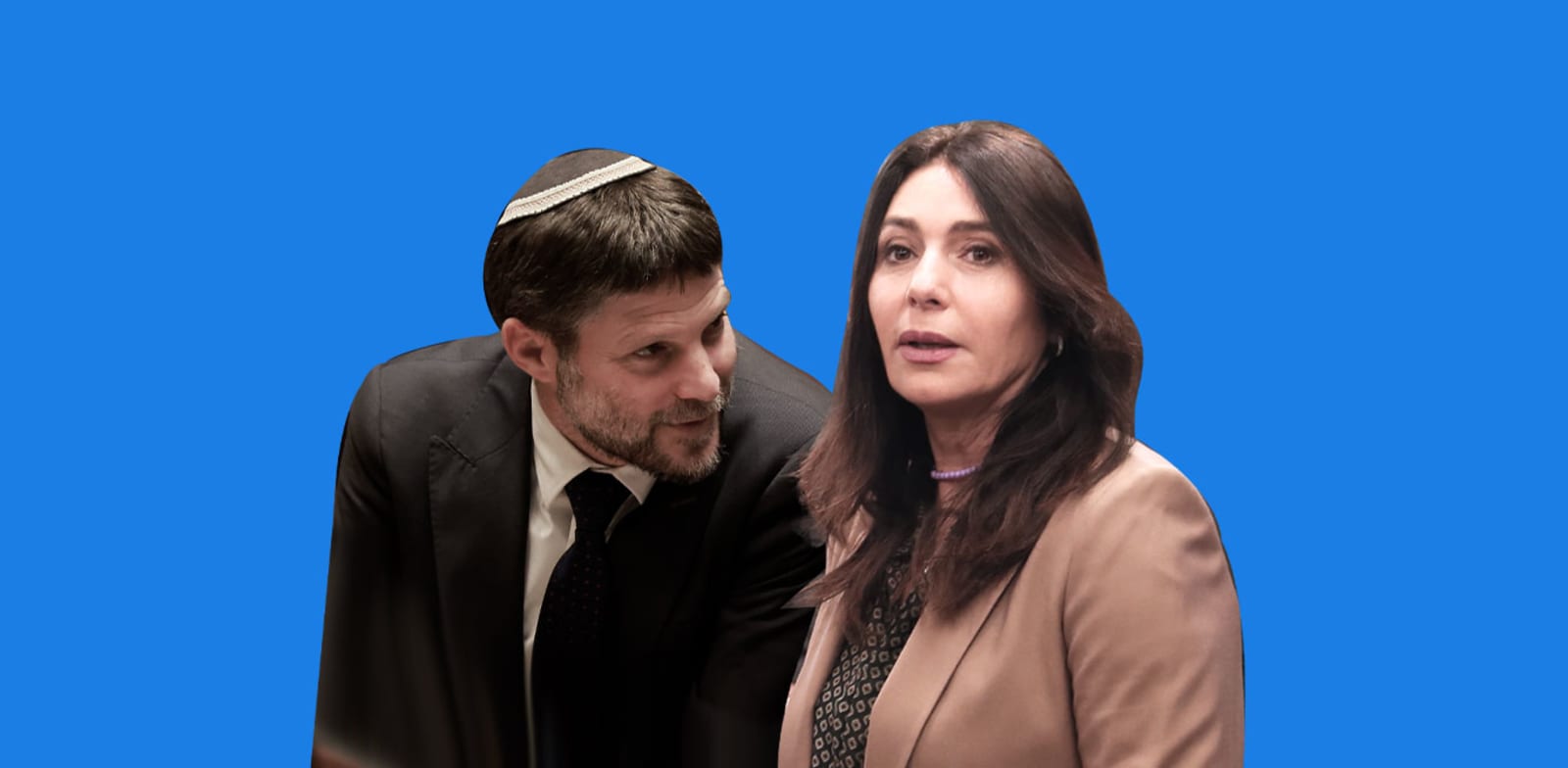 / צילום: תחבורה מירי רגב ושר האוצר בצלאל סמוטריץ' / צילומים: עמית שאבי (ידיעות אחרונות), דוברות הכנסת"