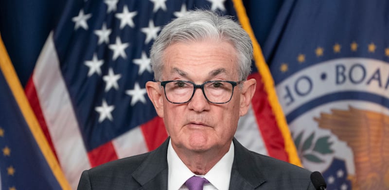 "יו''ר הפדרל ריזרב, ג'רום פאוול / צילום: Associated Press, Nathan Howard"