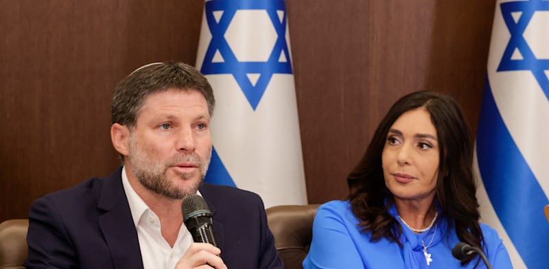 "שרת התחבורה מירי רגב ושר האוצר בצלאל סמוטריץ' / צילום: מארק ישראל סלם , "ג'רוזלם פוסט" "